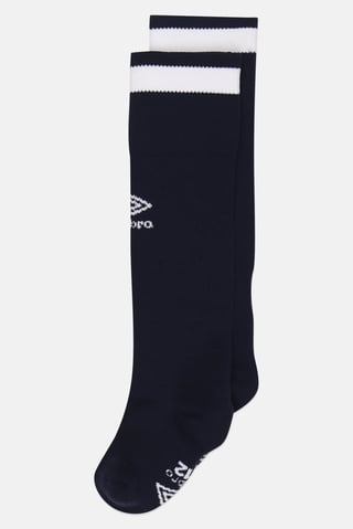 Toddlers Boy 1 Pair Brand Logo Football Socks, Navy