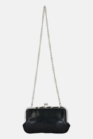 Women Solid Cross Body Bag, Black
