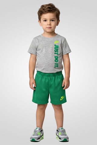 Toddlers Boy 2 Pieces Graphic Print T-Shirt And Shorts Set, Multicolor