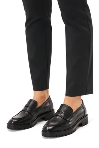 Women Slip On Casual Shoes, Black