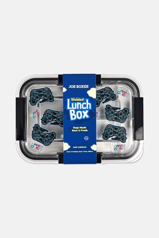 Devided Lunch Box, Black