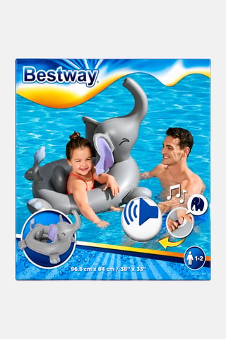 UV Care Elephant Boat with Fun Speakers