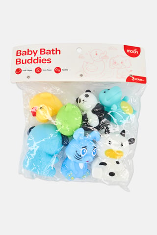 7 Pcs Splash And Play Baby Bath Buddies