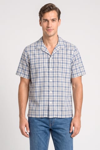 Polo Ralph Lauren Men Classic Fit Short Sleeve Checkered Casual Shirt, Multicolor