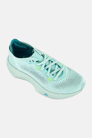 Women Treadflow Lace Up Running Shoes, Mint Blue