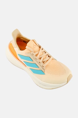Kids Boy Ultra Boost 5 Lace Up Running Shoes, Light Peach