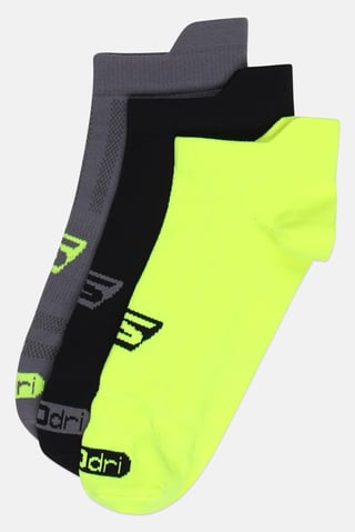 Men 3 Pairs Textured Low Cut  Socks, Multicolor