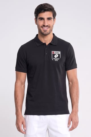 Men Sportswear Fit Short Sleeve Outdoor Polo Shirt, Navy