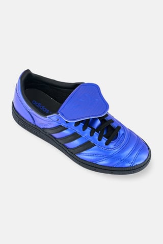 Women Handball Spezial Lace Up Outdoor Sneakers, Blue
