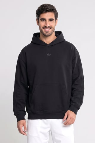Men Sportswear Fit Outdoor Hoodie, Black