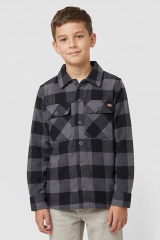 Kids Boy Plaid Long Sleeve Casual Shirt, Multicolor