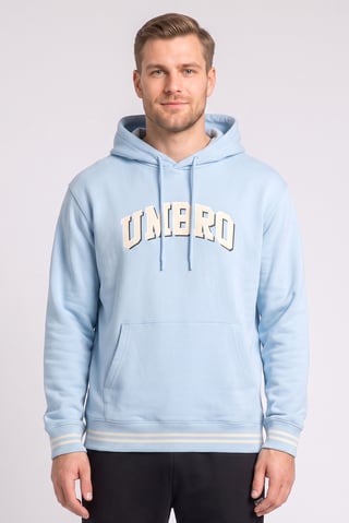 Men Sportswear Fit Long Sleeve Outdoor Hoodie, Sky Blue