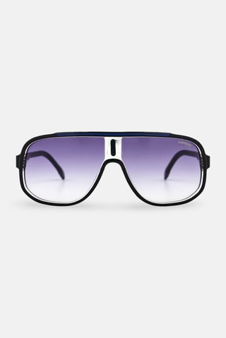 Men CARRERA 1058 Aviator Sunglasses, Black