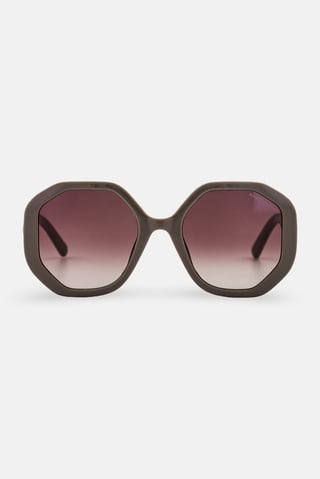 Women MARC 659 Geometric Sunglasses, Grey