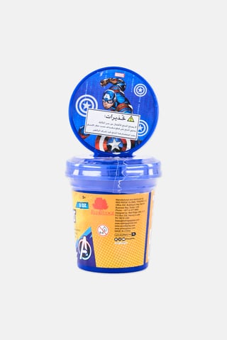 Marvel Captain America 3 Oz Dough With Figure stamper