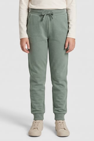 Kids Girl Solid Jogger Pants, Olive
