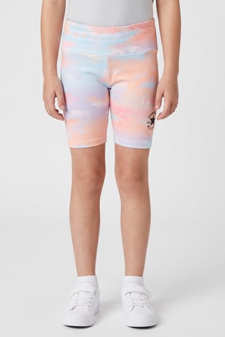 Kids Girl Tie Dye Outdoor Shorts, Multicolor