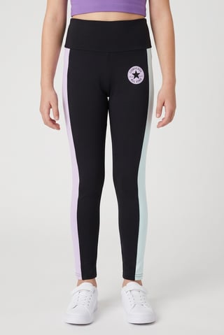 Kids Girl Sportswear Fit Training Leggings, Multicolor