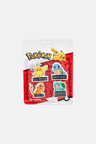 Kids Boy Erasers  4 Pcs Set, Multicolor