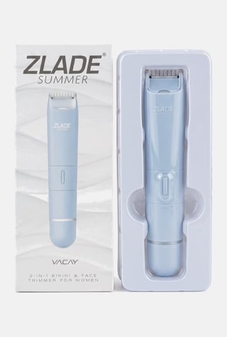 2 In 1 Facial Hair Removal Shaver and Body Trimmer