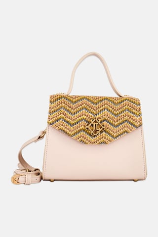 Women Brand Logo Cross Body Bag, Multicolor