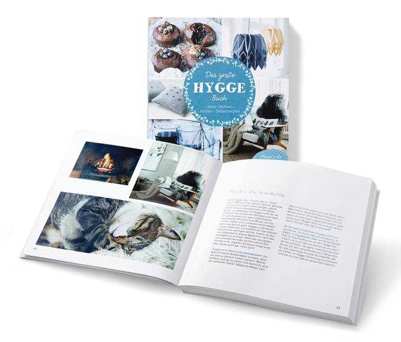 The Great Hygge Guidebook, Blue Combo