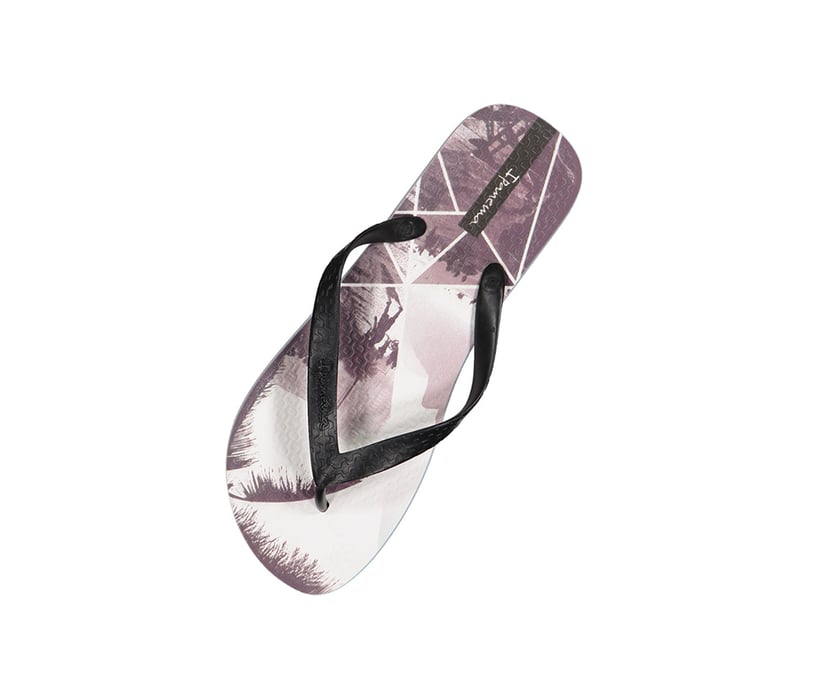 Men Ipanema Clas Urbana Masc Slippers, White and Black
