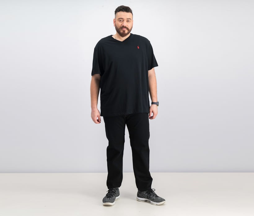 Men Classic Fit T-shirt, Black