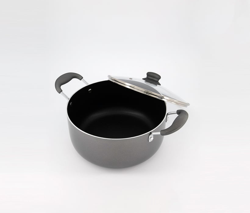 Buy XX Neuva 6.5 Qt 2 Handle Non,Stick Sauce Pot With Glass Lid ...
