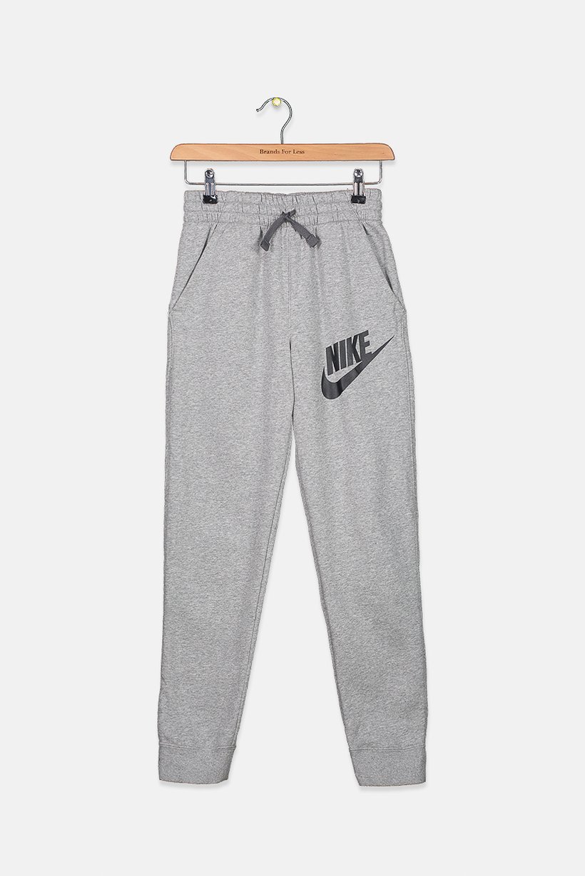 Kids Boys Drawstring Jogger Pants, Grey