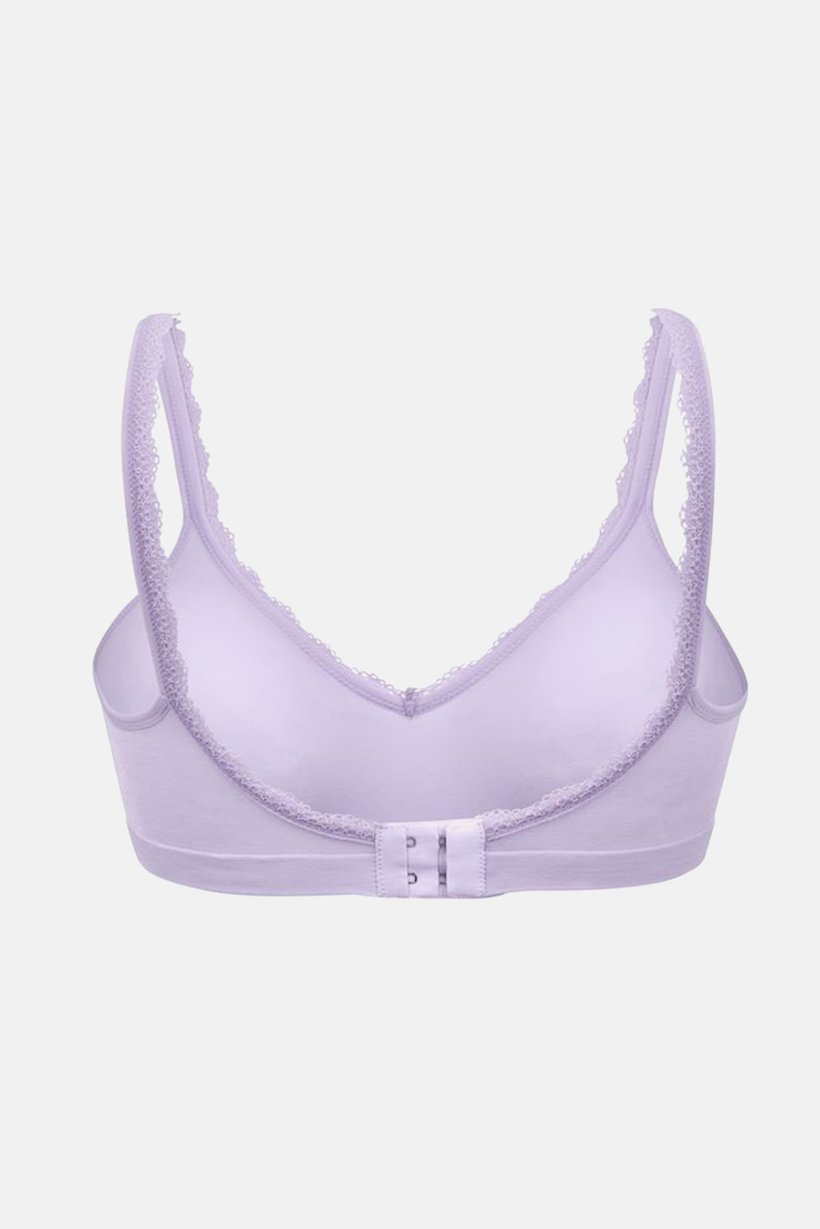 Women Non Padded Seamless Bra, Lilac