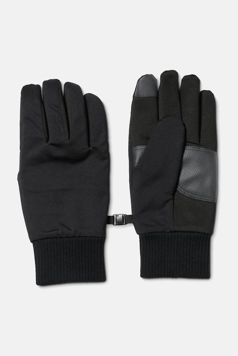 Men Soft Shell Gloves, Black