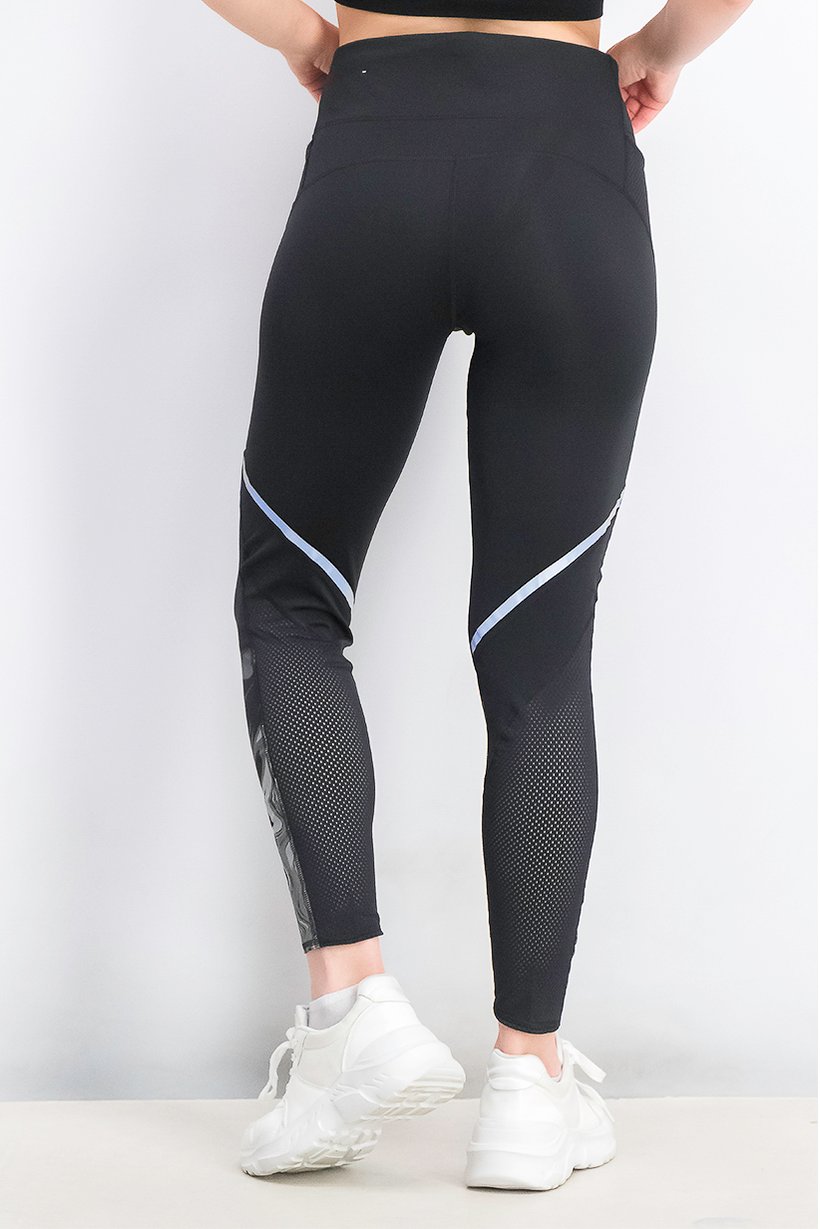 Women Sportswear Fit Training Tights, Black