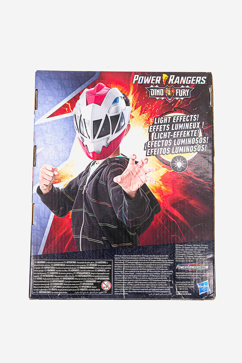 Buy Hasbro Power Rangers Dino Fury Red Ranger Electronic Mask, Red ...
