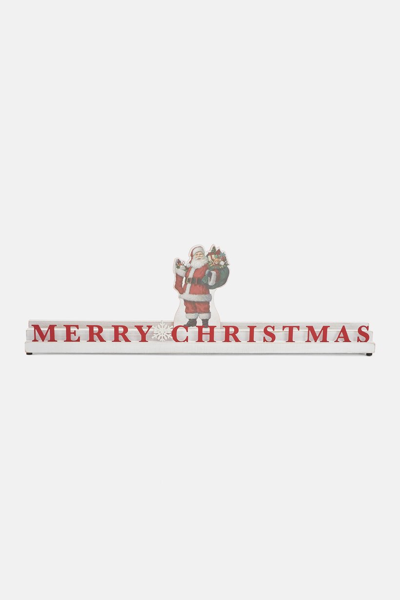 Merry Christmas Photo Card Holder, Red