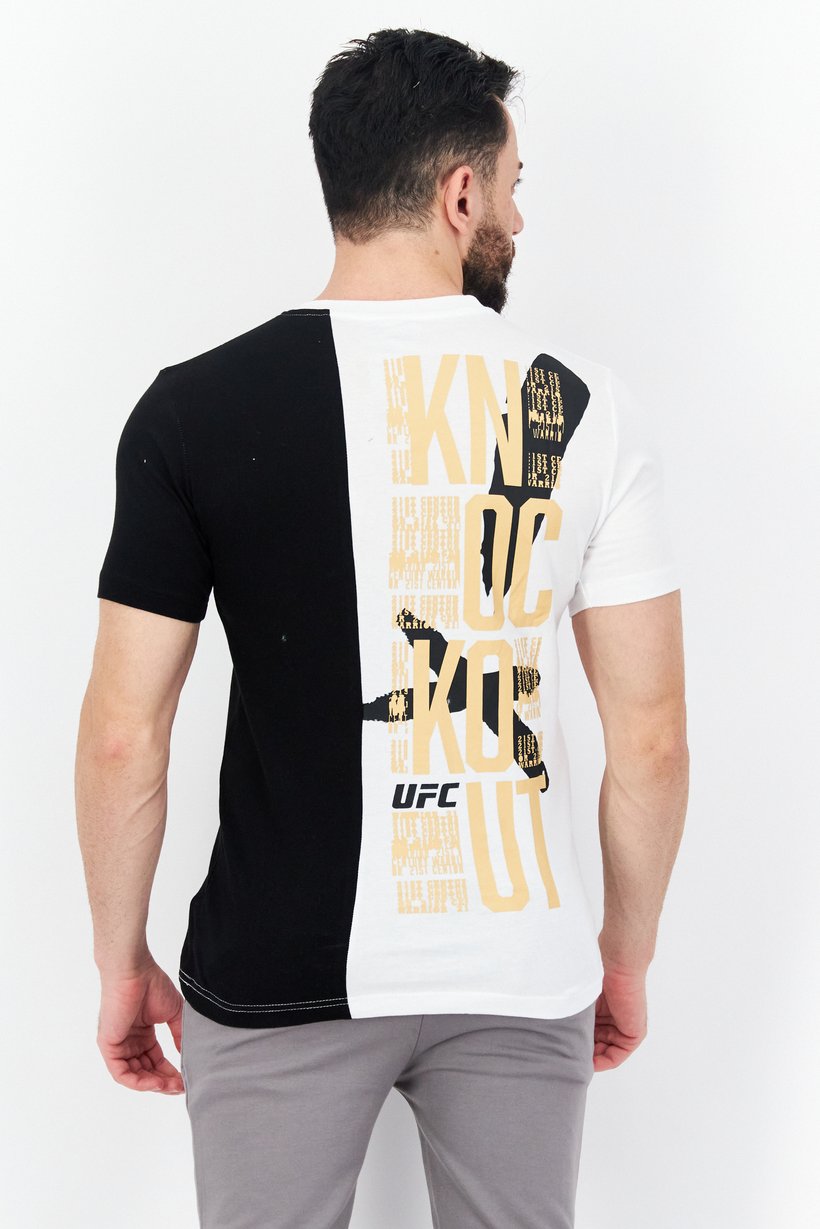 Men Sportswear Fit Short Sleeve Outdoor T-Shirt, White