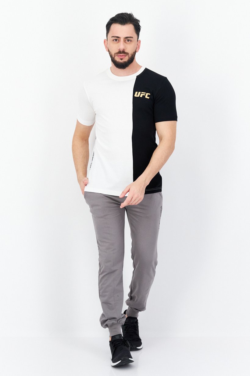 Men Sportswear Fit Short Sleeve Outdoor T-Shirt, White