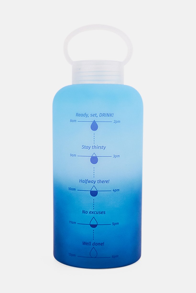 Buy Fuelmate Fuelmate Twist Cap Reusable Water Bottle 1 L, Blue Online ...