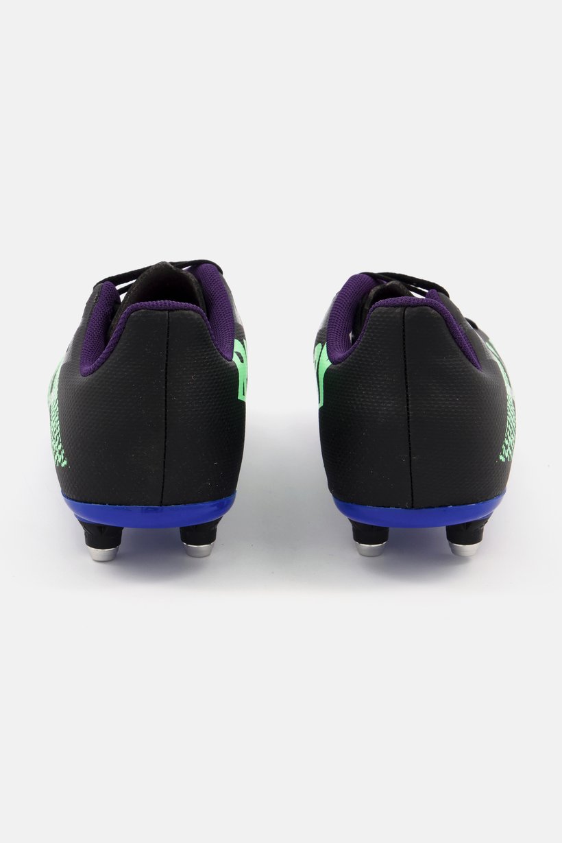 Kids Boy Rugby Junior SG Boots Shoes, Black