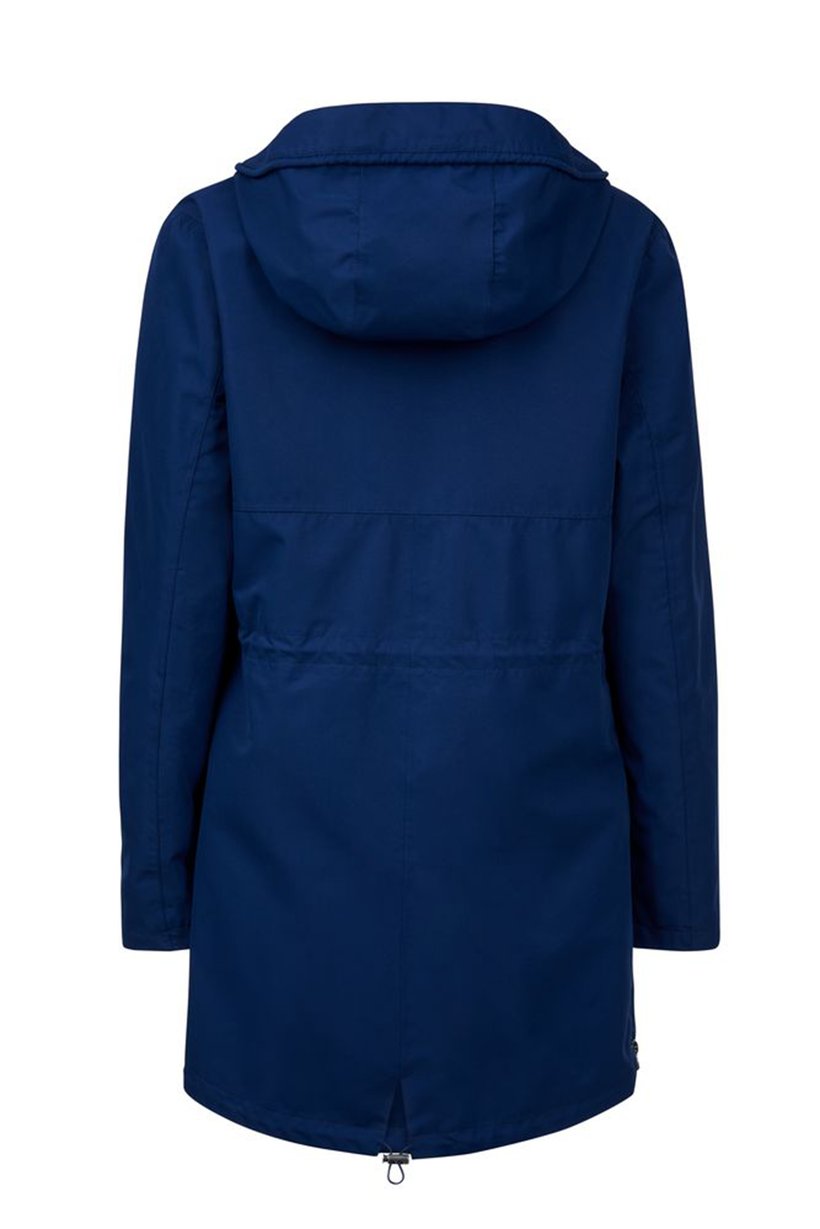 Maternity Solid Rain Jacket, Navy