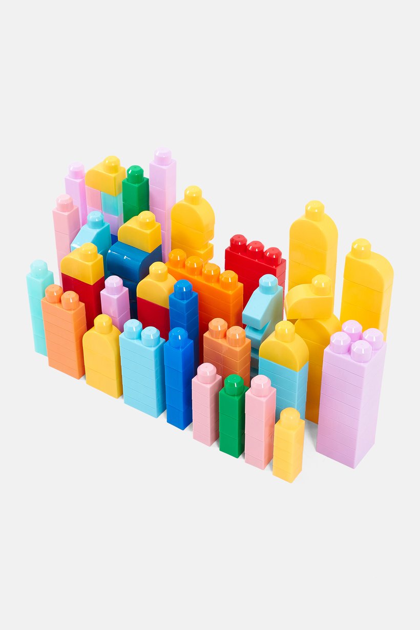 Buy Anko 200 Building Blocks, Green/White Online | Brands For Less