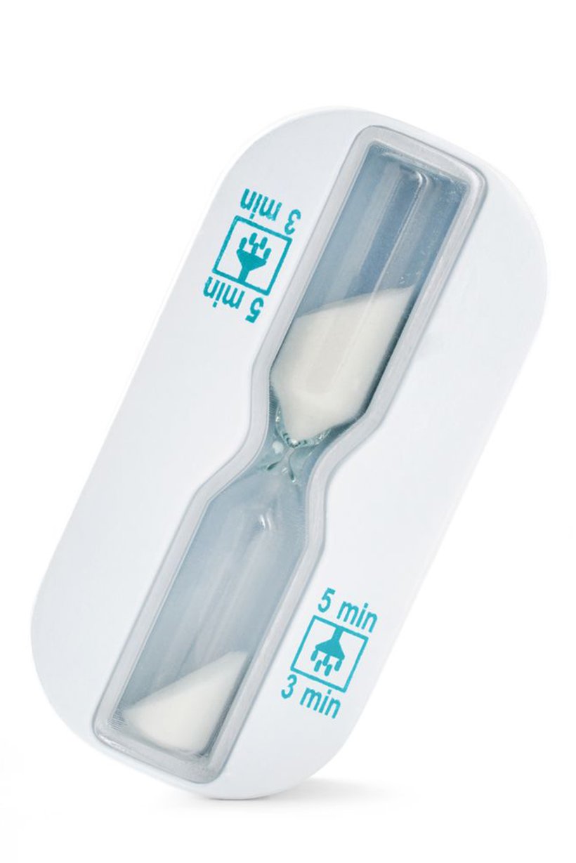 Shower Hourglass, White