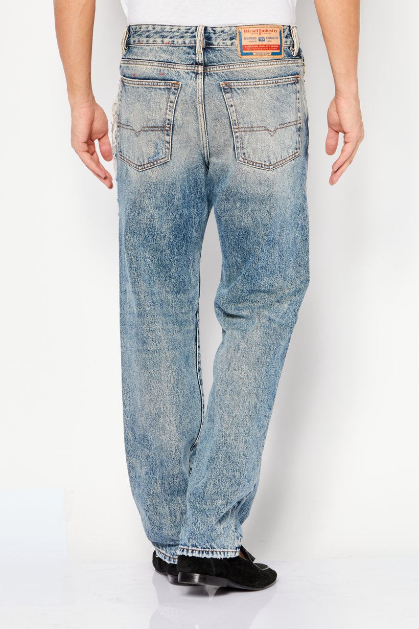 Buy Diesel men 195 d rekiv regular fit ripped non stretchable denim ...