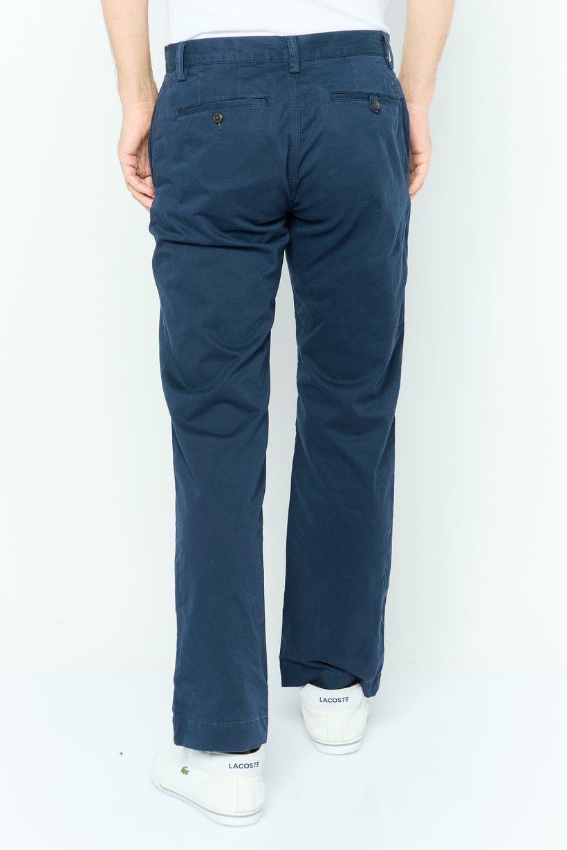 Polo Ralph Lauren Men Stretch Classic Fit Solid Chino Pants, Navy Blue