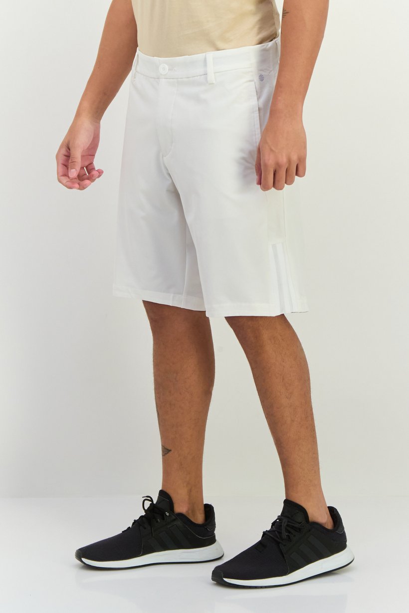 Men Sportswear Fit Golf Shorts, White