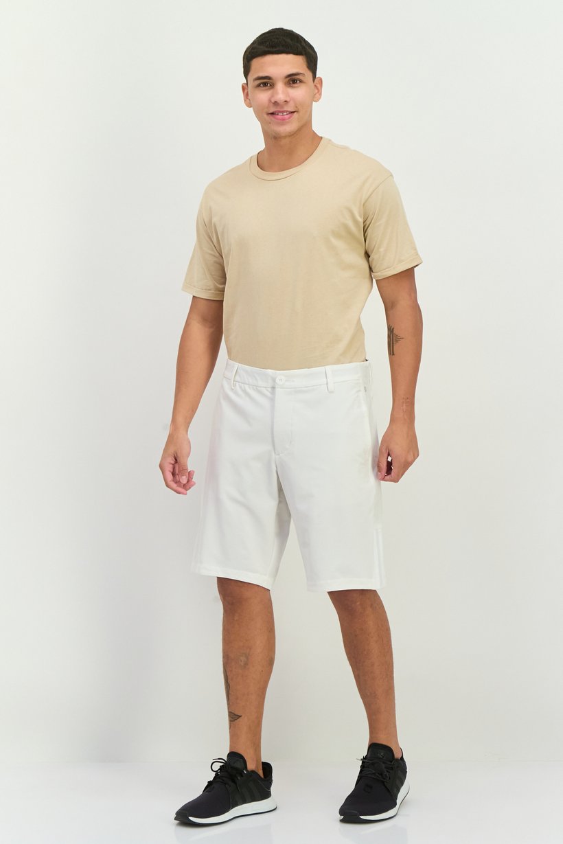 Men Sportswear Fit Golf Shorts, White