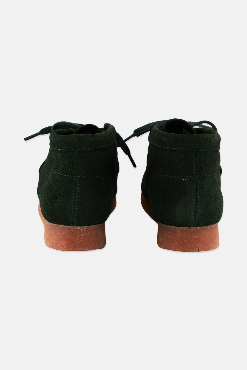 Kids Boy  Wallabee Lace Up Ankle Boots, Green