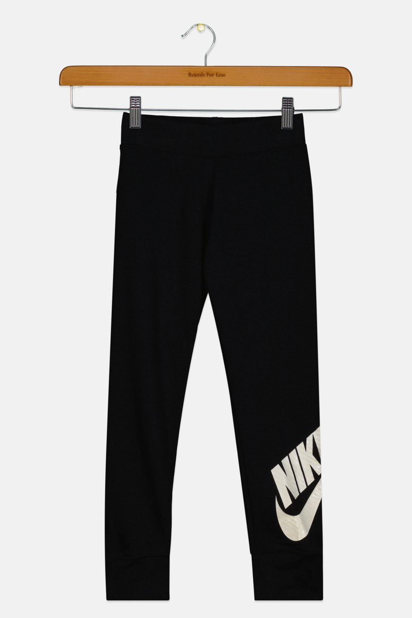 Kids Boy Sportswear Fit Outdoors Joggers Pants, Black