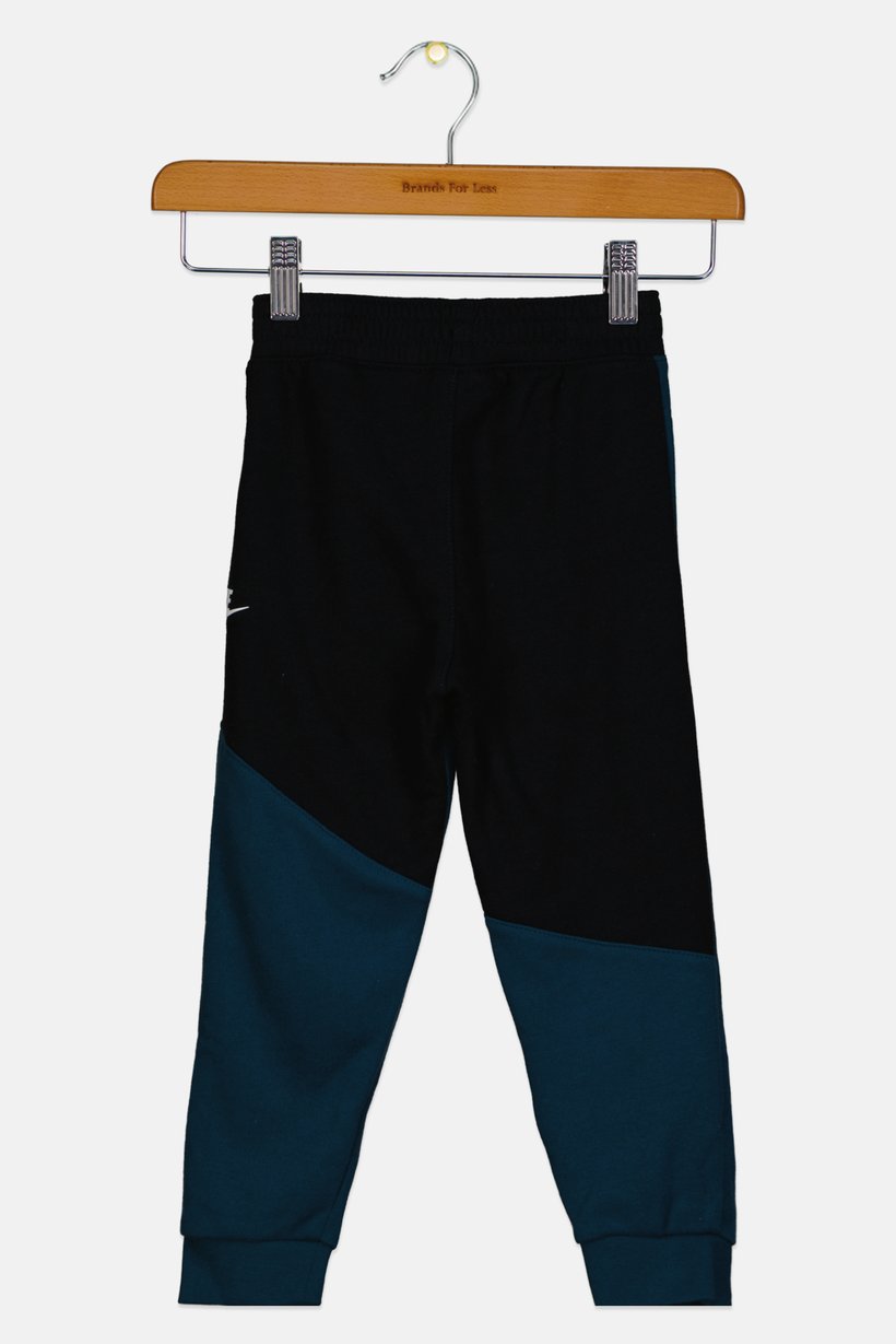 Toddlers Boy Brand Logo Outdoor Sweatpants, Black