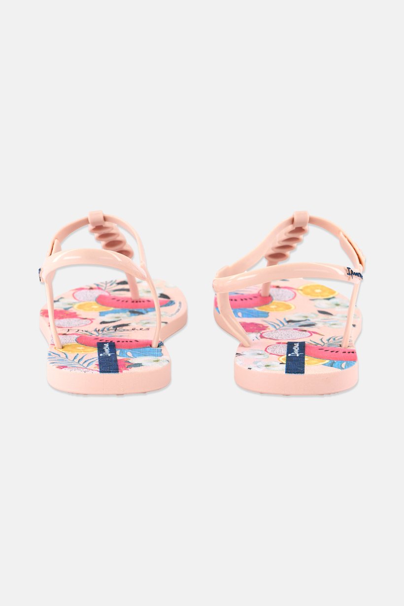Women Adjustable Buckle Closure Sandal, Pink